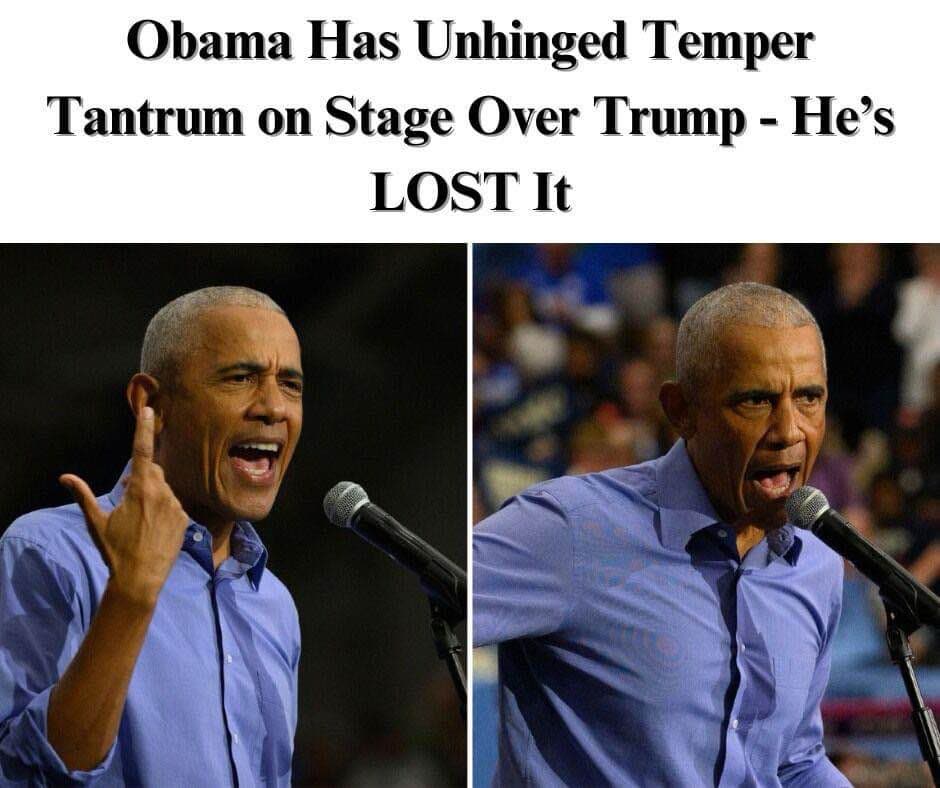 Unhinged Obama Rails At Trump After Successful MSG Rally - About America